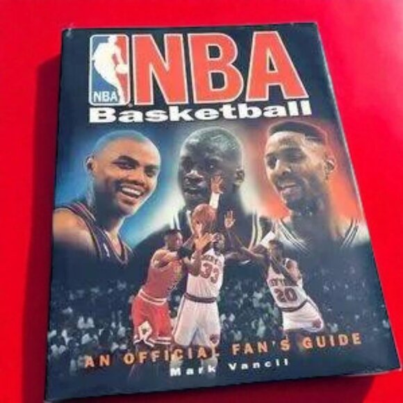 NBA Basketball: An Official Fan's Guide Hardcover –1994 - Picture 1 of 9